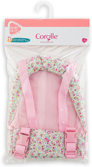 Corolle Floral Baby Doll Sling, Corolle, Baby Doll, cf-type-dolls, cf-vendor-corolle, Corolle, Corolle Baby Doll, Corolle Doll, Corolle Floral Baby Doll Sling, Doll, Doll Carrier, Floral Baby