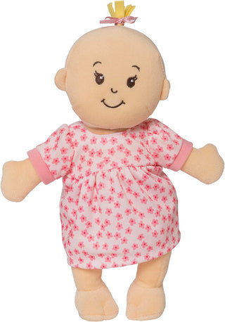 Manhattan Toy Co Wee Baby Stella Peach Doll, Manhattan Toy Co, Baby Doll, Baby Stella, cf-type-dolls, cf-vendor-manhattan-toy-co, Doll, Manhattan Toy Co, Manhattan Toy Co Doll, Plush Doll, We