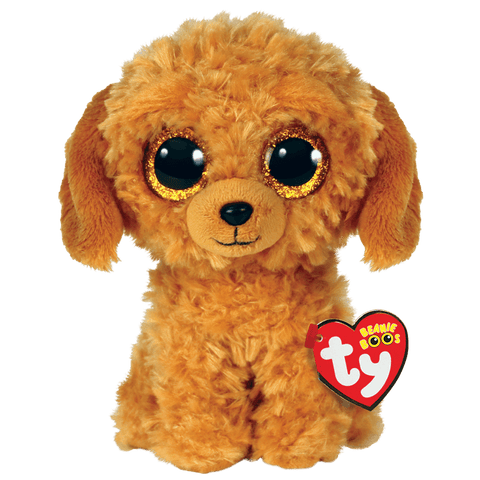 Ty Noodles the Golden Doodle Beanie Boo - Small, Ty Inc, Beanie, Beanie Boo, Dog Stuffed Animal, Noodles the Golden Doodle, Ty Beanie Boo, Ty Dog, Ty Dog Stuffed Animal, Beanie Boo - Basicall