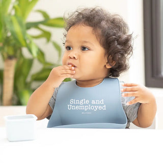 Bella Tunno Single and Unemployed Wonder Bib, Bella Tunno, Baby Shower, Baby Shower Gift, Baby shower Girft, Bella Tunno, Bella Tunno Bib, Bella Tunno Wonder Bib, Bib, Bibs, cf-type-bib, cf-v