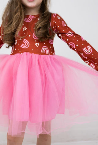 Mila & Rose Cloud 9 L/S Tutu Dress, Mila & Rose, cf-size-12-24-months, cf-size-2t, cf-size-3t, cf-type-dress, cf-vendor-mila-&-rose, Cloud 9 Twirl Dress, CM22, Mila & Rose, Mila & Rose Tutu D