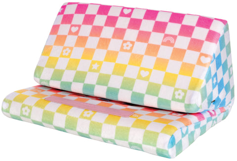 Iscream Ombre Checkerboard Tablet Pillow, Iscream, Camp, Camp gear, Camp Gift, Camp Gifts, cf-type-tablet-pillow, cf-vendor-iscream, Gift for Camp, Gifts for Girls, gifts for tweens, Happy Da