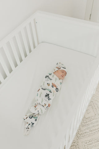 Copper Pearl Jo Knit Swaddle Blanket, Copper Pearl, cf-type-swaddling-blanket, cf-vendor-copper-pearl, Copper Pearl, Copper Pearl Farm, Copper Pearl Jo, Copper Pearl Jo Knit Swaddle Blanket, 
