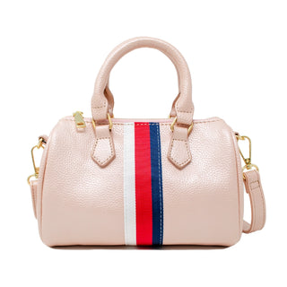 Zomi Gems Stripe Handbag - Pink, Zomi Gems, Handbag, pink, Purse, Stripe Handbag, Tiny Treats, Zomi Gems, Zomi Gems Handbag, Zomi Gems Purse, Handbags - Basically Bows & Bowties