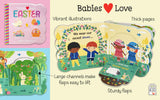 Babies Love Easter Lift A Flap Board Book, Cottage Door Press, Babies Love Easter Lift A Flap Board Book, Board Book, cf-type-print-books, cf-vendor-cottage-door-press, Cottage Door Press, Ea