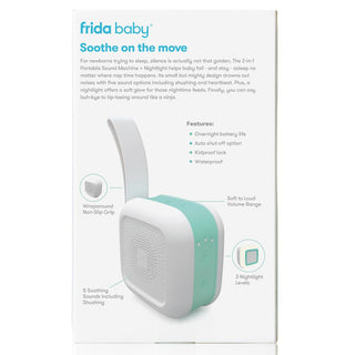 Frida Baby 2-in-1 Portable Sound Machine + Nightlight, Frida, Cradle Cap, Frida, Frida Baby, Frida Baby 2-in-1 Portable Sound Machine + Nightlight, Frida Baby Oh Cr*p! Cradle Cap Flake Fixer 