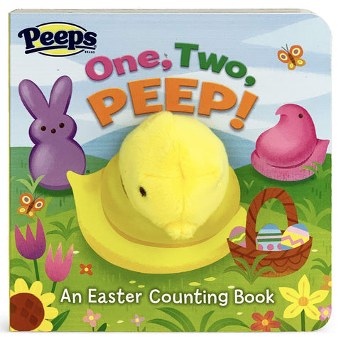 Peeps One, Two Peep! Board Book, Cottage Door Press, Board Book, cf-type-print-books, cf-vendor-cottage-door-press, Cottage Door Press, Easter, EB Baby, EB Boy, EB Boys, EB Girls, One, Peep, 