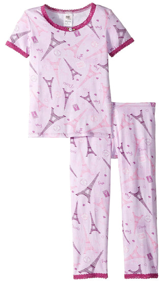 Esme Paris S/S Top & Cropped Legging Set, Esme, cf-size-4, cf-type-pajama-set, cf-vendor-esme, Cyber Monday, Eiffel Tower, Els PW 8258, End of Year, End of Year Sale, Esme, esme pajama set, E