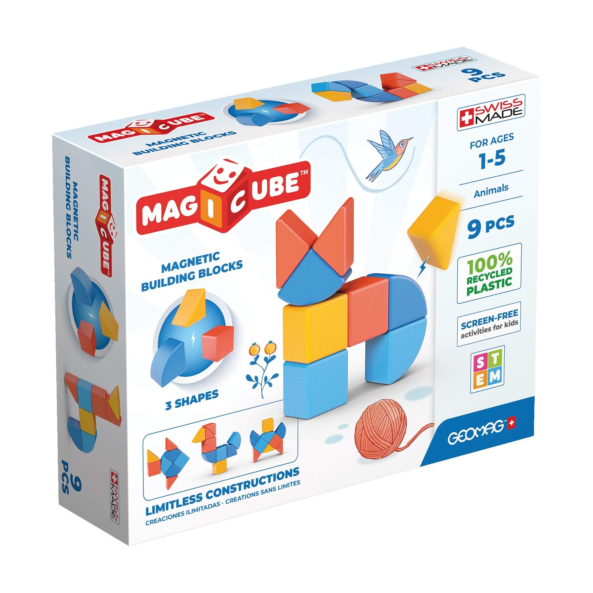 Geomag Magic Cube 9pc Set Basically Bows Bowties