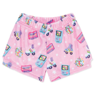 Iscream Disco Daydream Plush Shorts, Iscream, Disco Daydream, EB Girls, Fleece Shorts, Gifts for Tween, Girls Sleep Shorts, iscream, Iscream Plush Shorts, iscream shorts, iscream-shop, plush 
