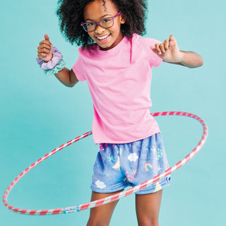 Iscream Sleepover Stars Plush Shorts, Iscream, EB Girls, Fleece Shorts, Gifts for Tween, Girls Sleep Shorts, iscream, Iscream Plush Shorts, iscream shorts, iscream-shop, plush shorts, Sleep S