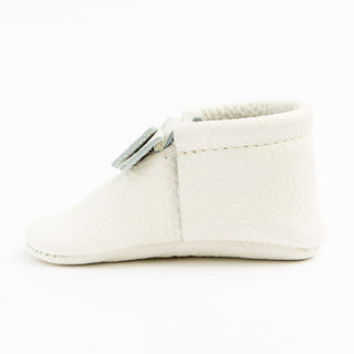 Freshly Picked First Pair Soft Sole Bow Moccasins - Blanc, Freshly Picked, Bow Moc, Bow Moccasins, Cyber Monday, Freshly Picked, Freshly Picked Bow Moccasins, Freshly Picked cream, Freshly Pi