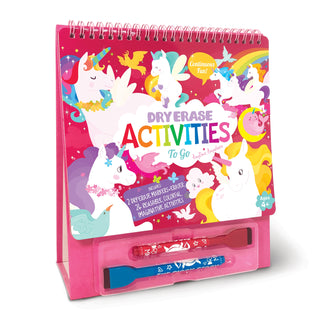 Dry Erase Activities to Go - Unicorn Fantasy, The Piggy Store, Activity Book, Coloring Book, Dry Erase Activities to Go, Dry Erase Activities to Go - Unicorn Fantasy, Dry Erase Activity Book,