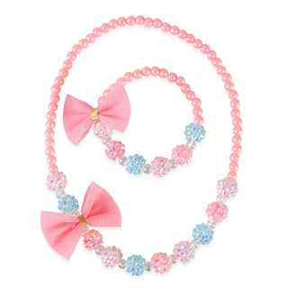 Great Pretenders Think Pink Necklace & Bracelet Set, Great Pretenders, cf-type-jewelry-sets, cf-vendor-great-pretenders, Creative Education, Great Pretenders, Great Pretenders Necklace & Brac