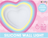 Iscream Heart Mood Wall Light w/Remote Control, Iscream, Gift, Gifts, Gifts for, Heart, iScream, Iscream Hearts, iscream-shop, Night Light, Stocking Stuffer, Stocking Stuffers, Tween Gifts, v