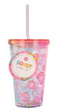Iscream Donut cup with Straw, Iscream, cf-type-water-bottle, cf-vendor-iscream, Donut Cup, EB Girls, Iscream, Iscream Cup, Iscream Donut, Iscream Donut Cup, Iscream Donut cup with Straw, iscr