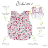 BapronBaby - Blushing Blooms Toddler Bapron, BapronBaby, Bapron Baby, BapronBaby, BapronBaby Blushing Blooms Toddler Bapron, Blushing Blooms, cf-type-bib, cf-vendor-bapronbaby, CM22, Easter B