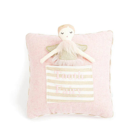 Mon Ami Tooth Fairy Doll & Pillow Set - Pink, Mon Ami, cf-type-stuffed-animals, cf-vendor-mon-ami, Mon Ami, Mon Ami Designs, Mon Ami Tooth Fairy, Tooth Fairy, Tooth Fairy Doll, Tooth Fairy Pi