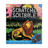 Ooly Scratch and Scribble Art Kit - Safari, Ooly, Art Supplies, Arts & Crafts, cf-type-toy, cf-vendor-ooly, EB Boys, EB Girls, Ooly, Safari, Stocking Stuffer, Stocking Stuffers, Toy, Toys, To