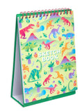Ooly Sketch & Show Standing Sketchbook - Daring Dino, Ooly, Arts & Crafts, cf-type-notebook, cf-vendor-ooly, Dinos, Dinosaur, Drawing, EB Boy, EB Boys, Ooly, Ooly Sketch & Show Standing Sketc
