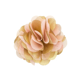 Medium Metallic Puff on Clippie - 6 Colors, Wee Ones, cf-type-hair-bow, cf-vendor-wee-ones, Flower, Flower on Clippie, Hair Bow, Hair Bow Flower, Medium Metallic Puff on Clippie, Metallic Flo