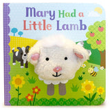 Mary Had a Little Lamb Puppet Board Book, Cottage Door Press, Board Book, cf-type-print-books, cf-vendor-cottage-door-press, Cottage Door Press, Easter, EB Baby, EB Boy, EB Boys, EB Girls, Fi