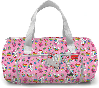 Watchitude Sleepover Bag - Unicorn Treats, Watchitude, Duffle Bag, Sleep Over, Sleepover Bag, Stocking Stuffer, Travel, Travel Bag, Watchitude, Watchitude Sleepover Bag, Watchitude Unicorn Tr