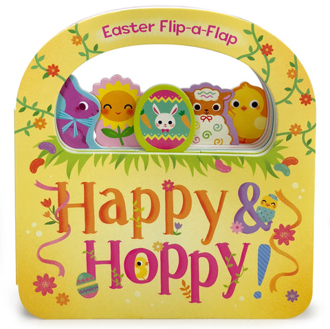 Happy & Hoppy Easter Flip A Flap Board Book, Cottage Door Press, Board Book, cf-type-print-books, cf-vendor-cottage-door-press, Cottage Door Press, Easter, EB Baby, EB Boy, EB Boys, EB Girls,