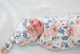 Copper Pearl Autumn Top Knot Hat, Copper Pearl, All Things Holiday, Baby Hat, Copper Pearl Autumn, Copper Pearl Autumn Floral Top Knot Hat, Copper Pearl Autumn Top Knot Hat, Copper Pearl Hat,