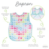 BapronBaby - Sweethearts Toddler Bapron, BapronBaby, Bapron Baby, BapronBaby, CM22, Easter Basket Ideas, EB Baby, Kids, Kids' Apparel, Sweethearts, Bib - Basically Bows & Bowties