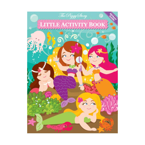 Magical Mermaids Little Activity Book, The Piggy Store, Activity Book, Coloring Book, Dry Erase Coloring Book, Little Activity Book, Magical Mermaids Little Activity Book, Stationary, The Pig