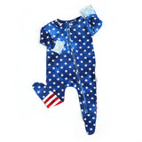 Gigi and Max Tie Dye Stars & Stripes Zip One Piece, Gigi and Max, 4th of July, cf-size-3m-0-3-months, cf-size-6m-3-6-months, cf-type-baby-one-pieces, cf-vendor-gigi-and-max, CM22, Gigi & Max,