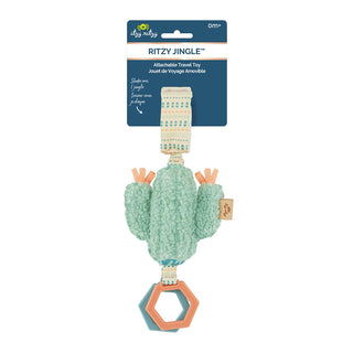Itzy Ritzy Jingle Attachable Toy - Cactus, Itzy Ritzy, Baby Toy, Cactus, Cactus Gift, Cactus Toy, car Seat accessory, Car Seat toy, cf-type-toy, cf-vendor-itzy-ritzy, Itzy Ritzy, Itzy Ritzy C