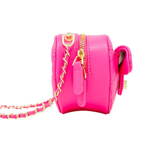 Zomi Gems Quilted Heart Crossbody Bag - Hot Pink, Zomi Gems, Girl gifts, Heart Handbag, Hearts, Hot Pink, Quilted Heart Handbag, Tiny Treats, Valentine, Valentine's Day, Valentines, Zomi Gems