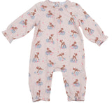 Angel Dear Woodland Deer Bamboo Ruffle Sleeve Romper, Angel Dear, angel Dear, Angel Dear Bamboo Ruffle Sleeve Romper, Angel Dear Romper, Angel Dear Ruffle Sleeve Romper, Angel Dear Woodland D