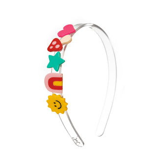 Lilies & Roses Happy Days Headband, Lilies & Roses, Acrylic Bow Headband, Acrylic Headband, Acryliic, Bow Headband, Lilie & Roses, Lilies & Roses Happy Days Headband, Lilies and Roses, Lillie