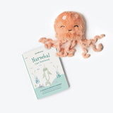 Slumberkins Jellyfish Mini & Narwhal Lesson Book - Growth Mindset, Slumberkins, cf-type-toys, cf-vendor-slumberkins, Jellyfish Mini & Narwhal Lesson Book, Plush Toy, Slumberkins, Slumberkins 