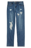 Tractr High Rise Weekender Pant, Tractr, cf-size-10, cf-size-12, cf-size-14, cf-size-7, cf-size-8, cf-type-jeans, cf-vendor-tractr, Denim, Jeans, Tractr, Tractr (7-14), Tractr Girls, Tractr G
