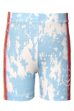 Baby Sara Blue Tie Dye w/Rainbow Detail Biker Shorts, Baby Sara, Baby Sara, Big Girl, Big Girl Clothing, Biker Shorts, Bottom, Bottoms, cf-size-2t, cf-size-6x, cf-type-biker, cf-vendor-baby-s