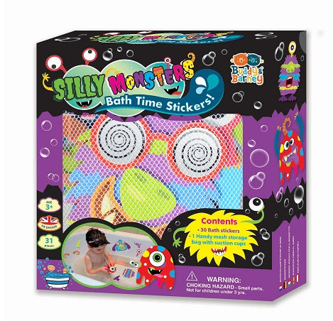 Baby Products Online - Buddy and Barney, Silly Monsters Bath Stickers