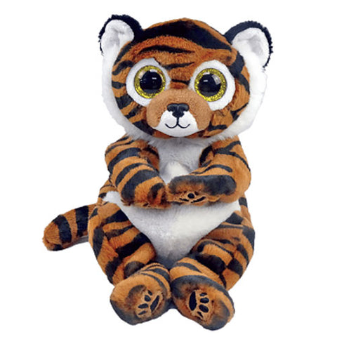 Ty Clawdia the Tiger Beanie Bellies, Ty Inc, Beanie, Beanie Baby, cf-type-beanie-baby, cf-vendor-ty-inc, Clawdia the Tiger Beanie Baby, Stocking Stuffer, Stocking Stuffers, Tiger Stuffed Anim