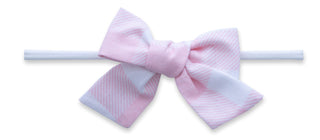 Baby Bling Pink Lumberjack Big Cotton Bow Skinny Headband, Baby Bling, Baby Baby Bling Headbands, Baby Bling, Baby Bling Headband, Baby Bling Headbands, Baby Bling Pink Lumberjack, Baby Bling