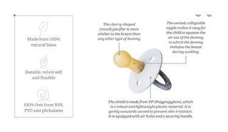 BIBS Pacifier 2 Pack - Sunshine, BIBS, BIBS, BIBS BPA-Free Natural Rubber Baby Pacifier, Bibs Classic Pacifier, BIBS Pacifier, BIBS Pacifiers, Bibs Stage 1, Bibs Stage 2, BIBS Stage 3, BIBS S
