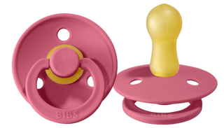 BIBS Pacifier 2 Pack - Coral, BIBS, BIBS, BIBS Baby Blue, BIBS BPA-Free Natural Rubber Baby Pacifier, Bibs Classic Pacifier, BIBS Pacifier, BIBS Pacifier 2 Pack - Coral, BIBS Pacifiers, Bibs 