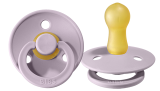BIBS Pacifier 2 Pack - Dusky Lilac, BIBS, BIBS, BIBS BPA-Free Natural Rubber Baby Pacifier, Bibs Classic Pacifier, BIBS Dusky Lilac Pacifier 2 Pack, BIBS Pacifier, BIBS Pacifier 2 Pack - Dusk