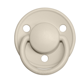 BIBS Pacifier De Lux Silicone 2 Pack - Vanilla, BIBS, BIB De Lux, BIBS, Bibs Classic Pacifier, BIBS Pacifier, BIBS Pacifier De Lux Silicone, BIBS Pacifier De Lux Silicone 2 Pack, BIBS Pacifie