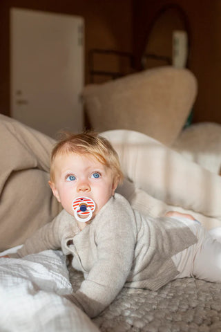 BIBS Pacifier 2 Pack - Stars and Stripes, BIBS, 4th of July, BIBS, BIBS BPA-Free Natural Rubber Baby Pacifier, Bibs Classic Pacifier, BIBS Pacifier, BIBS Pacifier 2 Pack - Stars and Stripes, 