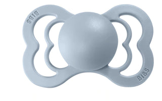 BIBS Supreme Silicone Pacifier 2 Pack - Baby Blue, BIBS, Baby Blue, BIBS, BIBS Baby Blue, BIBS Pacifier, BIBS Pacifiers, Bibs Stage 1, Bibs Stage 2, Bibs Supreme, BIBS Supreme Pacifier, BIBS 