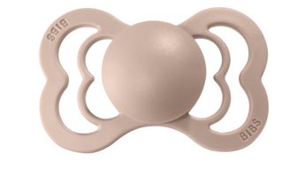 BIBS Supreme Silicone Pacifier 2 Pack - Blush, BIBS, BIBS, BIBS Pacifier, BIBS Pacifiers, Bibs Stage 1, Bibs Stage 2, Bibs Supreme, BIBS Supreme Pacifier, BIBS Supreme Silicone Pacifier, BIBS
