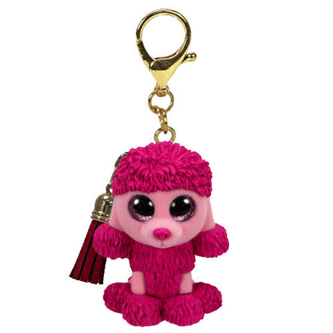 Ty Mini Boo Collectible Clip - Patsy the Poodle, Ty Inc, Beanie Boo, Beanie Boos, cf-type-key-chain, cf-vendor-ty-inc, Keychain, Mini Boo, Patsy the Poodle, Stocking Stuffer, Stocking Stuffer